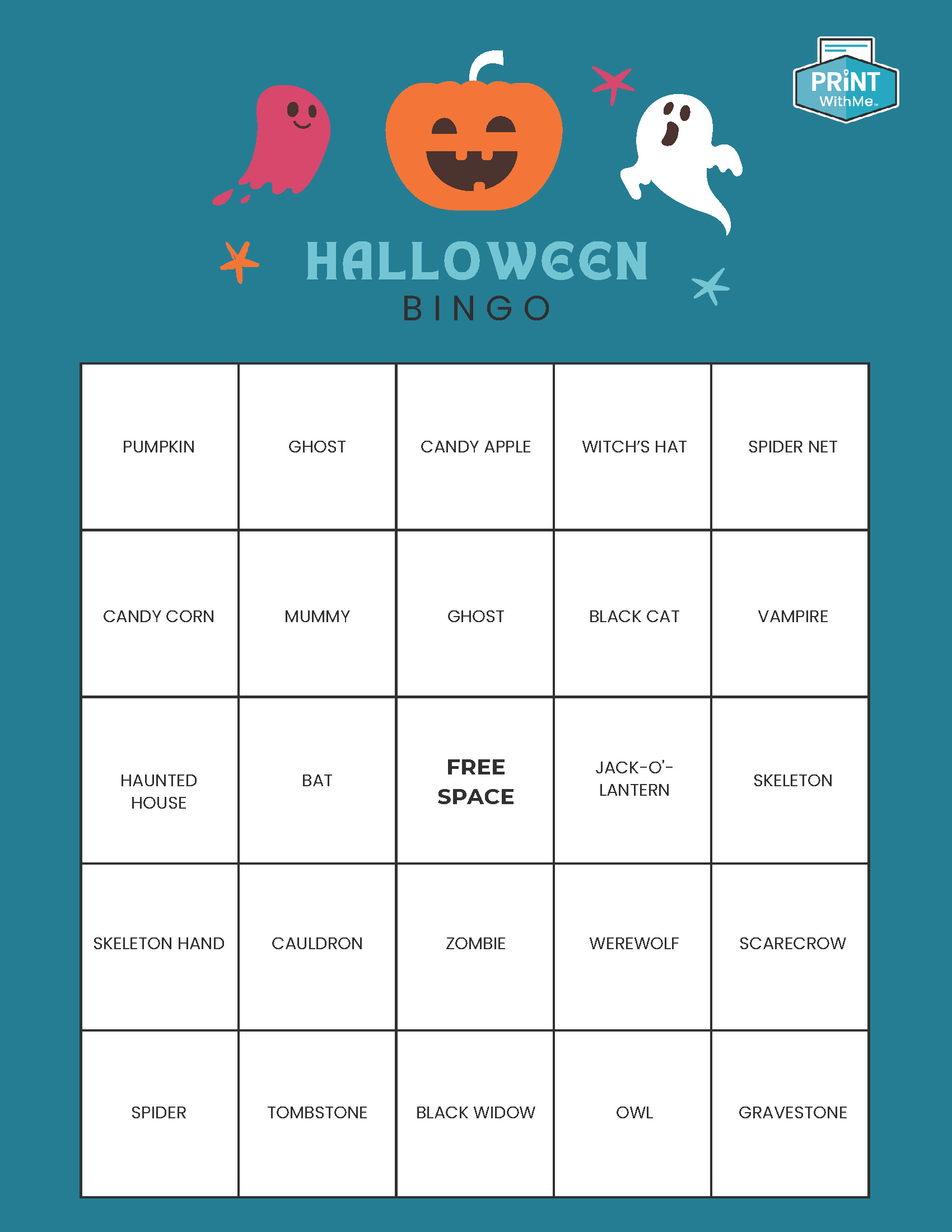 Halloween Bingo