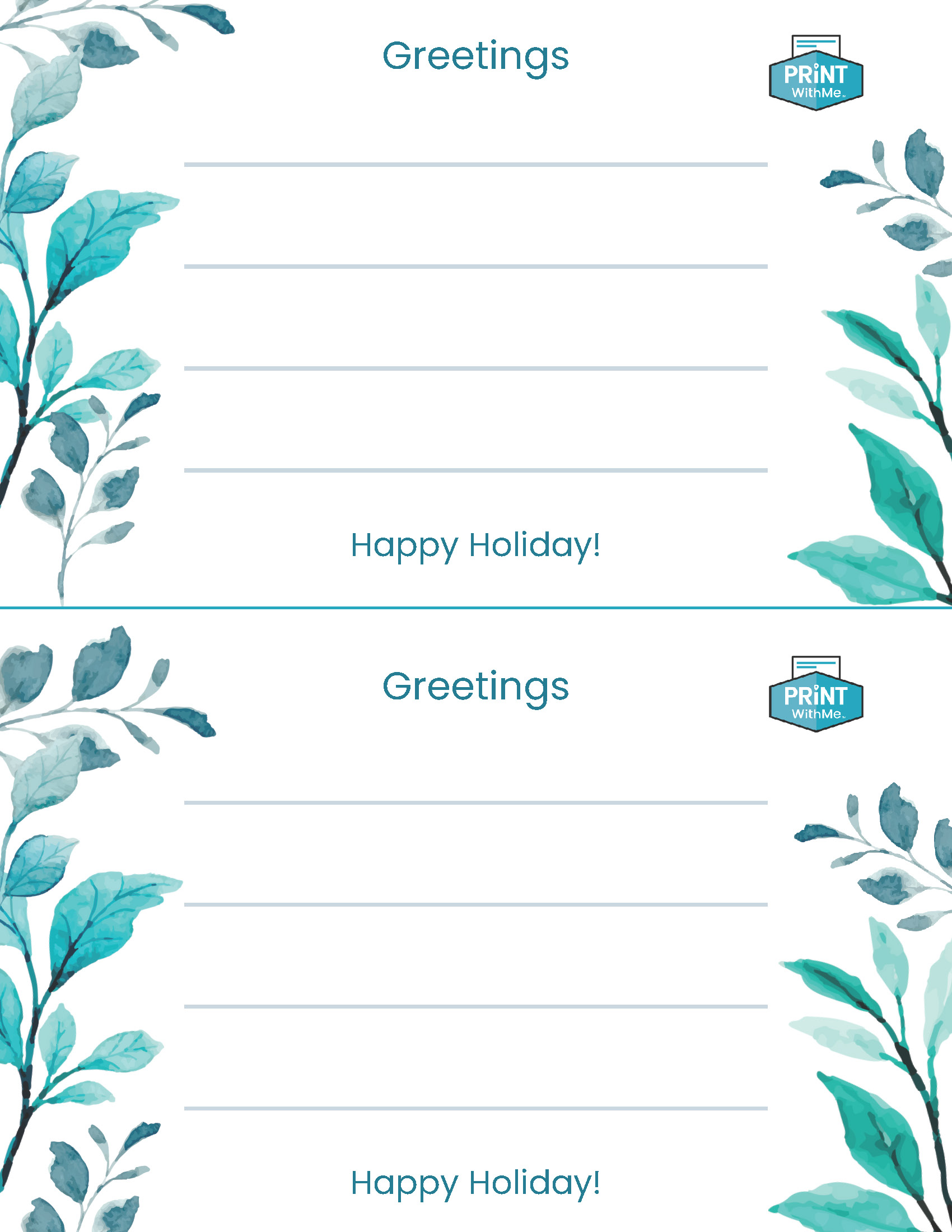Holiday Greeting Card