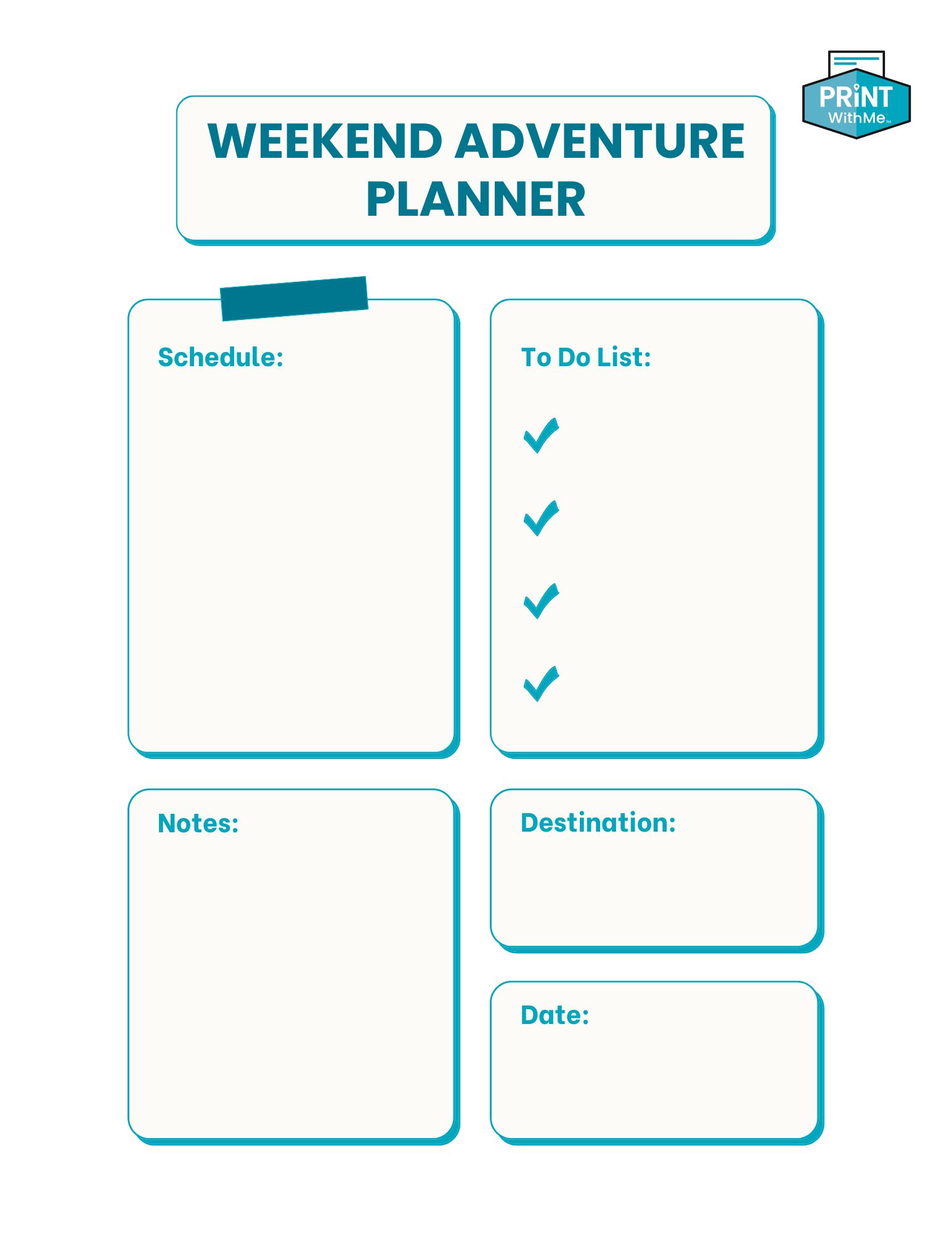 Weekend Adventure Planner