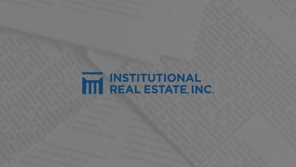 WithMe press mention in Institutional Real Estate, Inc. highlighting technology-enabled amenities in multifamily housing