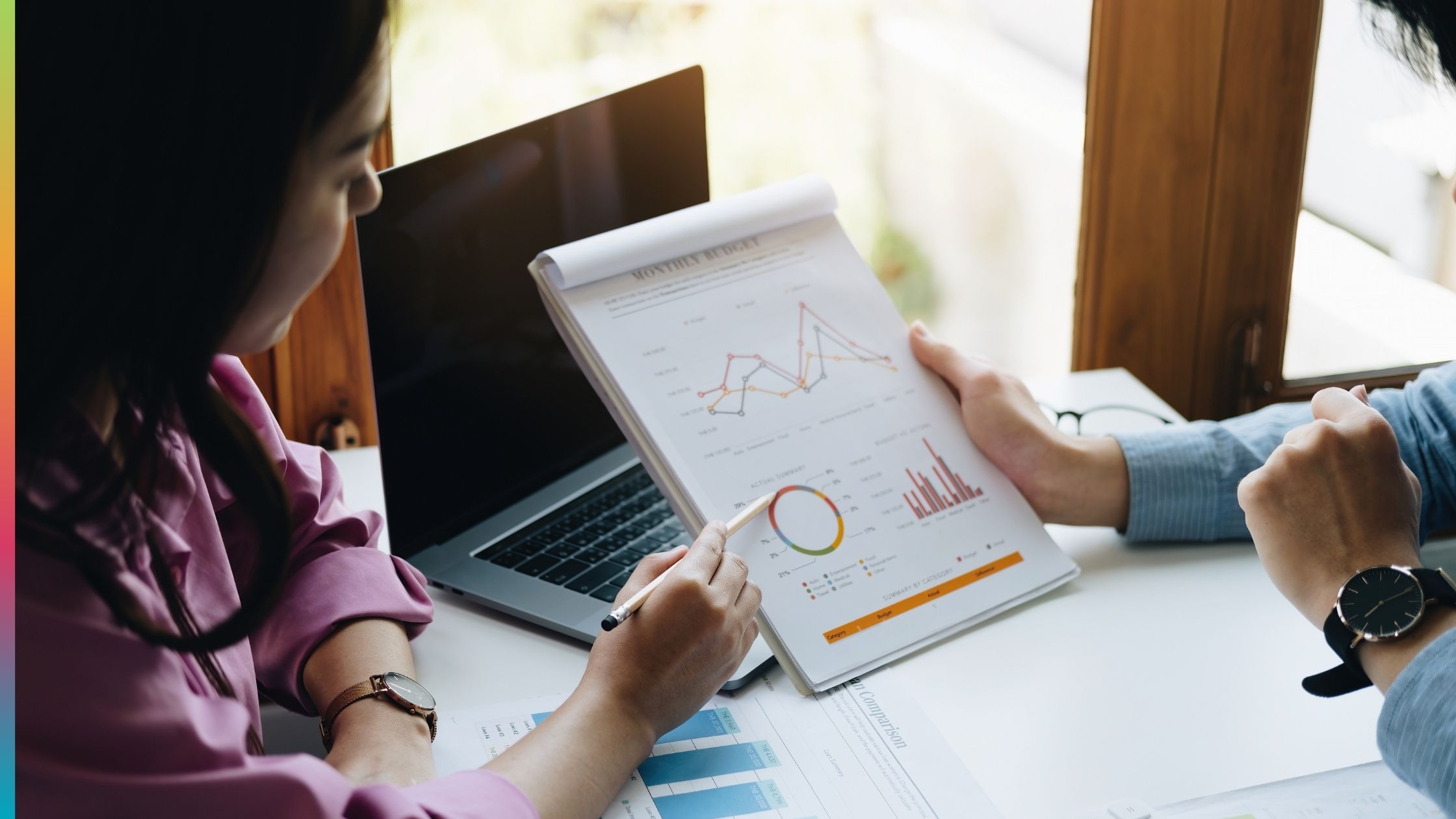 Multifamily professionals reviewing market data and 2027 budget forecasts